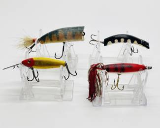 Four Vintage Fishing Lures
