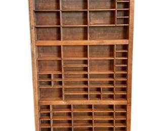 008 Wooden Printers Tray