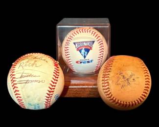 Signed Baseballs