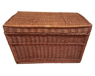 Wicker Storage Trunk 