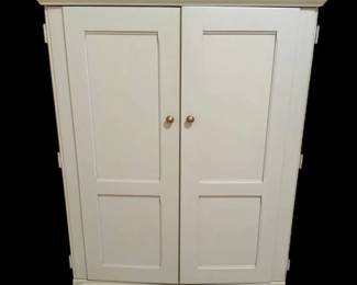 Country Blue Storage Cabinet