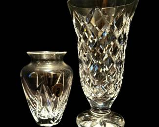 Two Waterford Crystal Vases