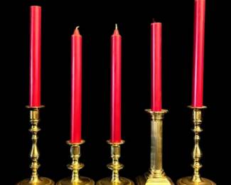 Baldwin Brass Candlestick Holders