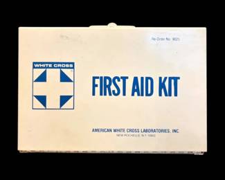 American White Cross First Aid Kit