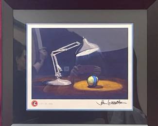 05 Pixar Luxo Jr. Signed, Numbered Framed