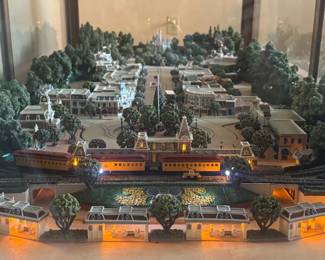  01 Disneylands Main Street  Fantasyland Miniatures by Bob Olszewski 