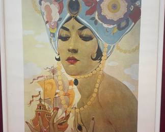 Signed And Numbered Alberto Vargas Scheherazade