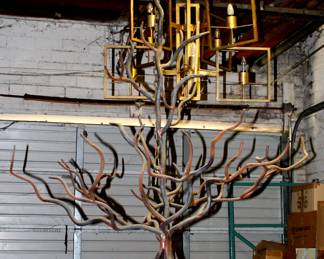 tree chandelier/ art piece 