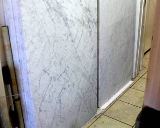 large itallian marbles perfect for large installation 