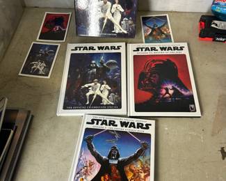 Star Wars book collection