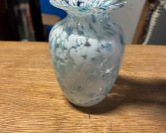 Beautiful glass vase