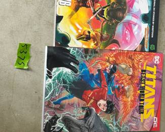 DC brand comic books