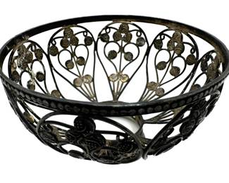 Set 6 Vintage Sterling Silver Spoons From Norway, Steamer Sterling Spoon, Souvenir Spoons & Bowl
Lot #: 115