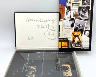 Signed Allen Ginsberg Holy Soul Jelly Roll: Poems And Songs, 1949-1993 4-disc Box Set, Signed In 1994
Lot #: 17