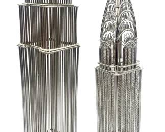 Metal Wire Models Of Empire State & Chrysler Buildings
Lot #: 96