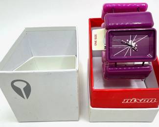 New In Box Nixon The Vega Watch In Orchid Ivory Color
Lot #: 41