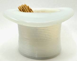 Vintage Milk Glass Toothpick Holder
Lot #: 101