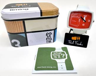 New In Box Paul Frank Watch, Purchased For $60
Lot #: 29