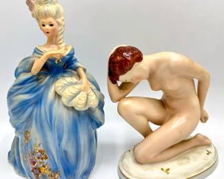 2 Vintage Porcelain Figurines By Royal Dux & Josef Originals
Lot #: 133