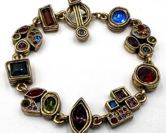 Patricia Locke Bracelet With Swarovski Crystals, Signed
Lot #: 26