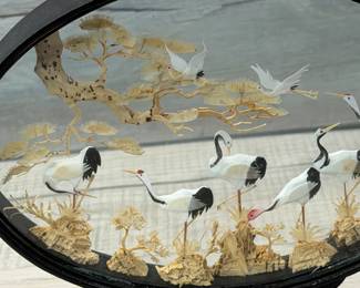 VINTAGE CHINESE CORK DIORAMA RUANMU HUA #vintage #chinese #cork #dioramaruanmuhua