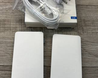 FAST CHARGER & 2 10000mAh POWER BANKS #powerbank #fastcharger