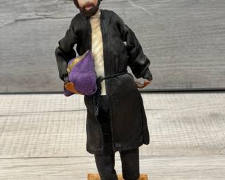 HAND MADE IN ISRAEL BY SABRA FOLK ART DOLL #israel #sabra #sabrafolkartdoll #sabrafolkart