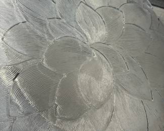 JOHAN RIEDEL CRYSTAL SERVING PLATTER #johanriedel #crystal #servingplatter #reidel