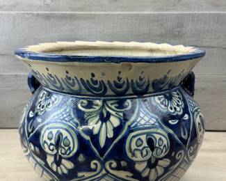 TALAVERA CERAMIC PLANTER INDOOR OUTDOOR #talavera #ceramic #planter #indoor #outdoor