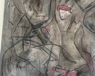 ABSTRACT EXPRESSIONIST PAINTING CANVAS 4' X 3' #abstract #expressionist #painting #abstractexpressionist