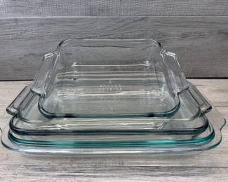 ANCHOR & PYREX GLASS BAKING DISHES #anchorhocking #pyrex #glass #glassbakingdishes