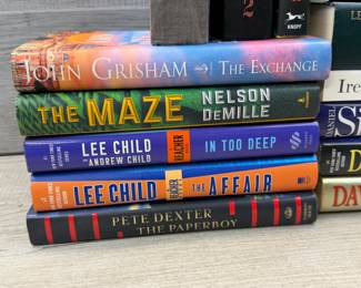 BOOKS GRISHAM BALDACCI LEE CHILD #books #grisham #baldacci #leechild