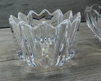 CRYSTAL BOWLS WATERFORD & ORREFORS #crystal #crystalbowl #waterford #orrefors