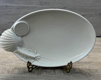 LA CERAMICA ITALY SEAFOOD SERVING PLATTER #laceramica #italy #italian #seafoodservingplatter #servingplatter