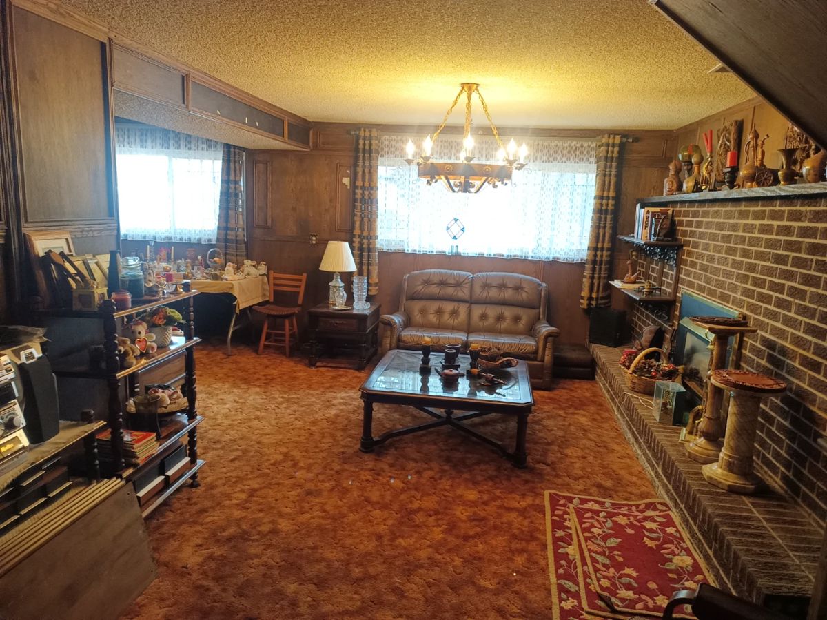 A cavernous basement