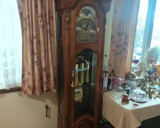 Grandfather clock, tested and working