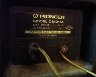 Pioneer CS-911a speaker set, tested and working