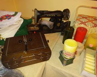 Old Singer sewing machine