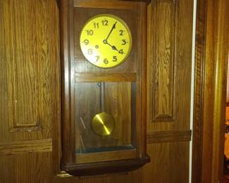Great old wall clock, has been running great