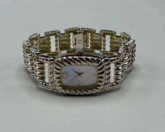 Judith Ripka Sterling Silver Watch (61) Grams 925 Sliver
