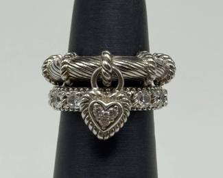 Judith Ripka Sterling Silver Rings