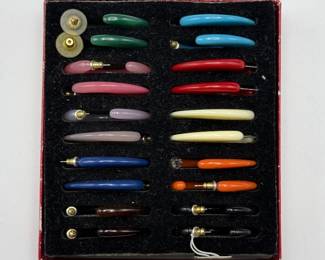 Vintage Multicolor Earring Set