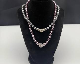 Nolan Miller Pearl Necklace Collection