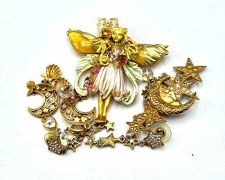 Kirk’s Folly Pin & Earring Set