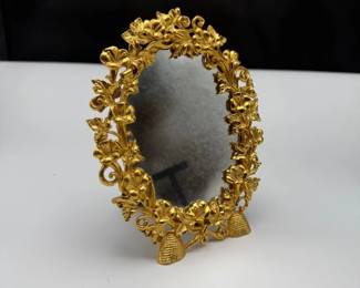 Joan Rivers Beehive Mirror and Bee Pins Set