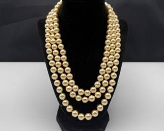 Kenneth Jay Lane Pearl Jewelry Set – 4 Pieces Total