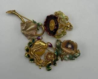 Joan Rivers Trio of Brooches