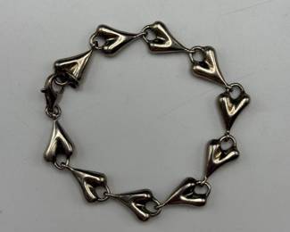Robert Lee Morris Sterling Bracelet (30) Grams 925 Sliver