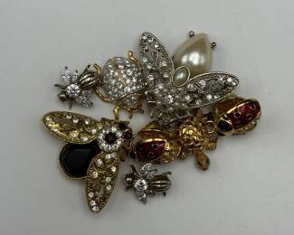 Assorted Bug Brooches