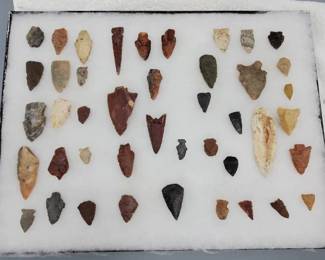 Points, Scrapers & Drills from Minnesota and Arizona in Case**